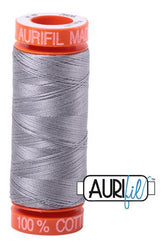 Aurifil Mako 50wt Cotton 200 m 220 yd. spool - 2606 Mist